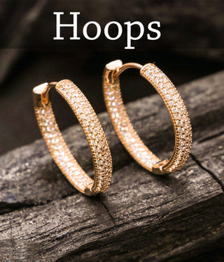 Silver Hoops