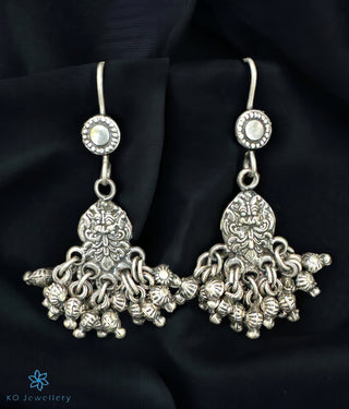 The Mitali Silver Earrings