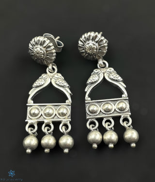 The Adhena Silver Earrings