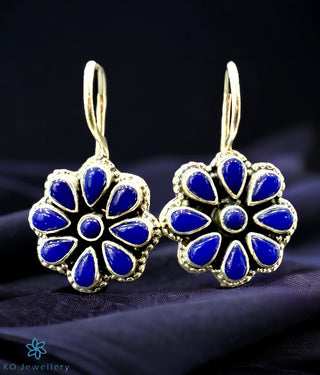 The Ranchi Silver Gemstone Earrings