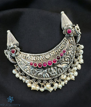 The Shaurya Kokkethathi Silver Pendant