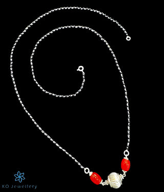 The Haina Silver Mangalsutra Necklace