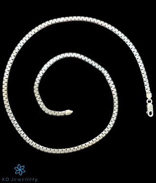 The Viransh Silver Chain