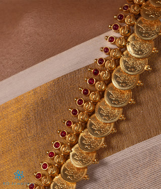 The Classic Laxmi Kasu-malai Long Necklace