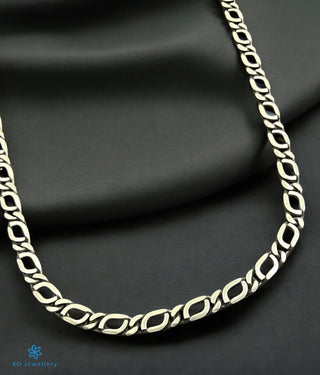 The Zila Silver Men's Chain