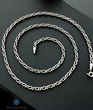 The Zimri Silver Men's Chain