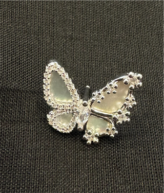 The Butterfly Silver Brooch