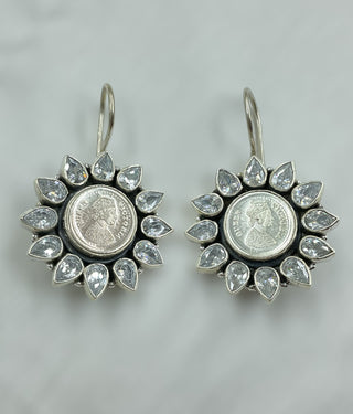 The Vinila Victoria Silver Gemstone Earrings