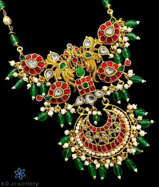 The Saanvi Silver Kundan  Necklace