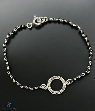 The Reyna Silver Mangalsutra Bracelet