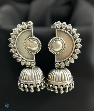 The Ursa Silver Jhumkas