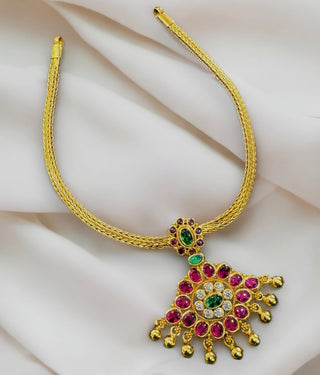 The Advaya Classic Silver Kemp Necklace