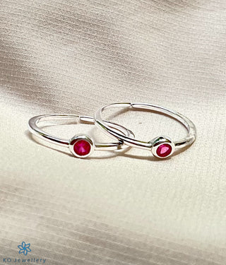 Sayari Silver Toe-Rings