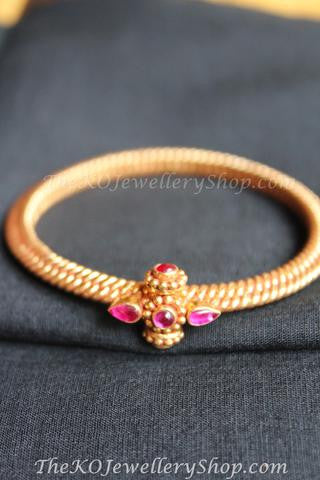 The Classic Golusu Antique Silver Openable Bracelet (Size 2.2/2.4/2.6/2.8)