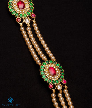 The Samatva Silver Jade Bille or Bridal Choti