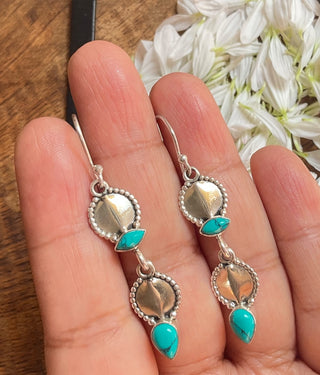 The Mana Silver Gemstone Earrings