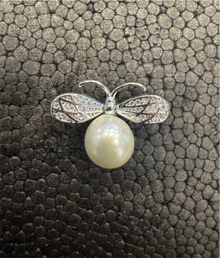 The Tiya Butterfly Silver Brooch
