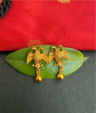 The Chaya Silver Black Thread Pearl Necklace & Earrings