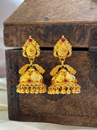 The Yagna Silver Jhumki