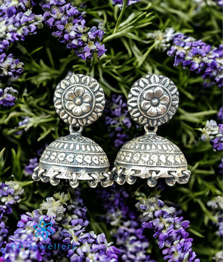 The Vagisha Silver Jhumkas