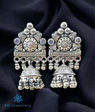 The Udyati Silver Jhumkas