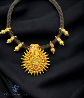 The Vineela Silver Kodava Thread Necklace