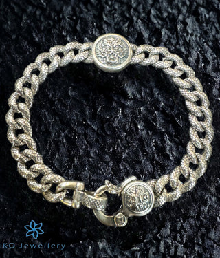 The Hercules Links Silver Bracelet