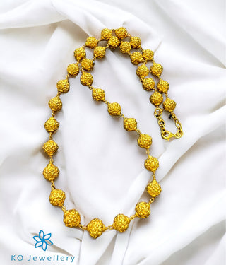 The Rudraksha Beads Silver Chain