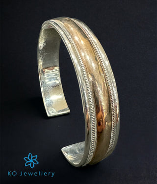 The Valiant Silver Open Bracelet