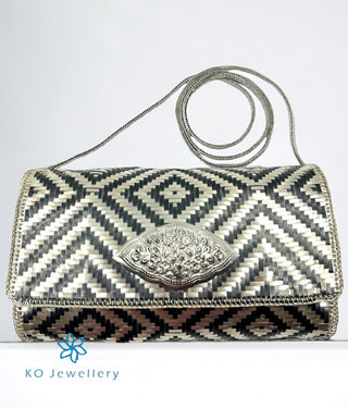 The Celestial Luxury Silver Purse