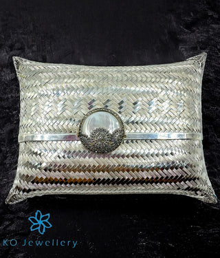 The Princess Silver Clutch