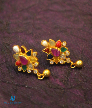 The Aham Silver Navaratna Necklace