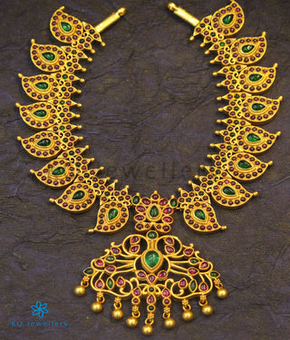 The Kadamba Silver Mango Necklace