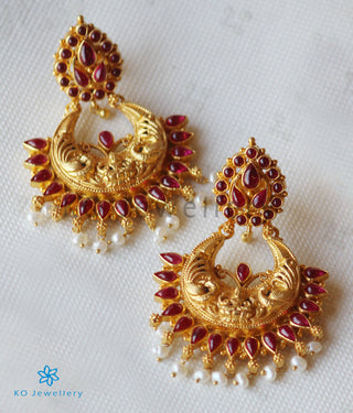 The Ishita Silver Chand Bali Earrings