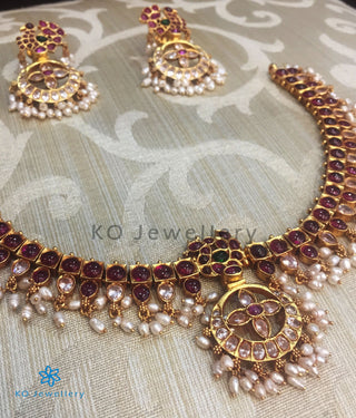 The Mayukhi Addige Silver Pearl Necklace