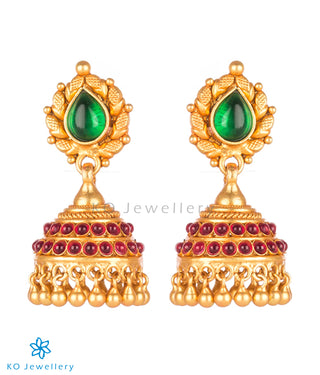 Purchase traditional South Indian temple jhumkas online