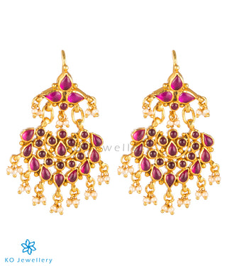 The Prahara Silver Earrings