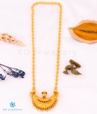 The Pushpita Kokkethathi Silver Kodava Necklace