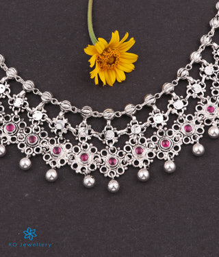 The Ukti Silver Necklace (Oxidised)