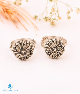  Vipula Silver Toe-Rings