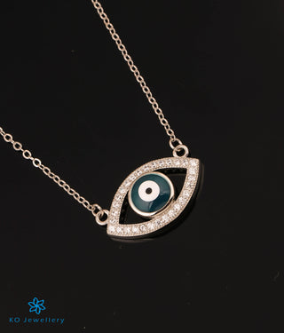 The Akira Evileye Silver Necklace