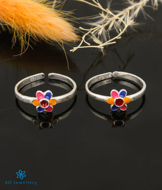 Ginko Silver Toe-Rings