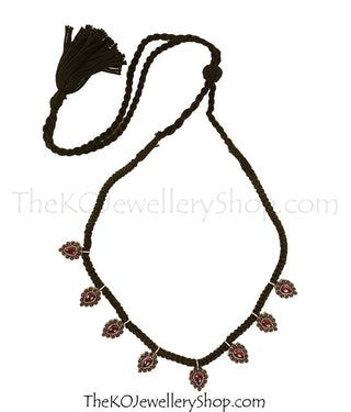 The Parna Silver Kemp Thread Necklace