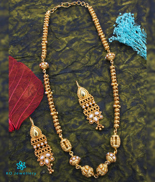 The Bhavya Silver Pearl Chain