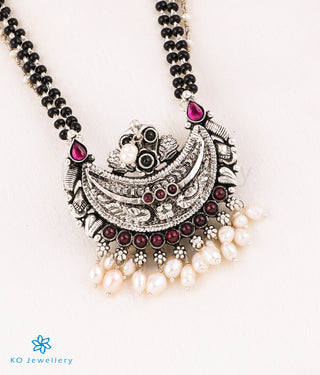 The Mithila Kokkethathi Silver Mangalsutra Necklace