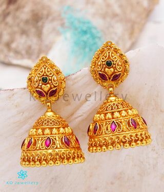 The Kanishtha Silver Jhumka