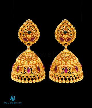 The Kanishtha Silver Jhumka