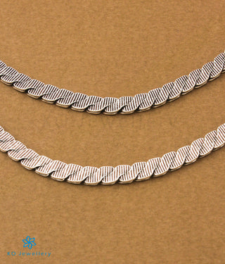 The Sparsh Silver Anklets