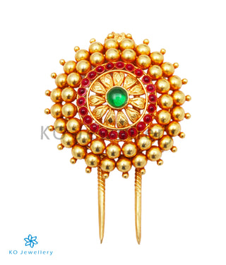 The Dhitika Silver Bridal Hair Pin