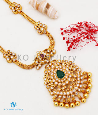 The Diya Silver Necklace